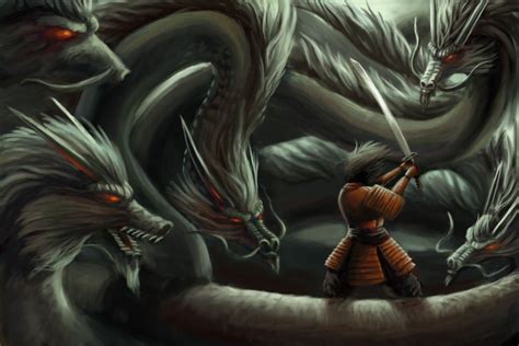 8 DRAGON HEADS! .